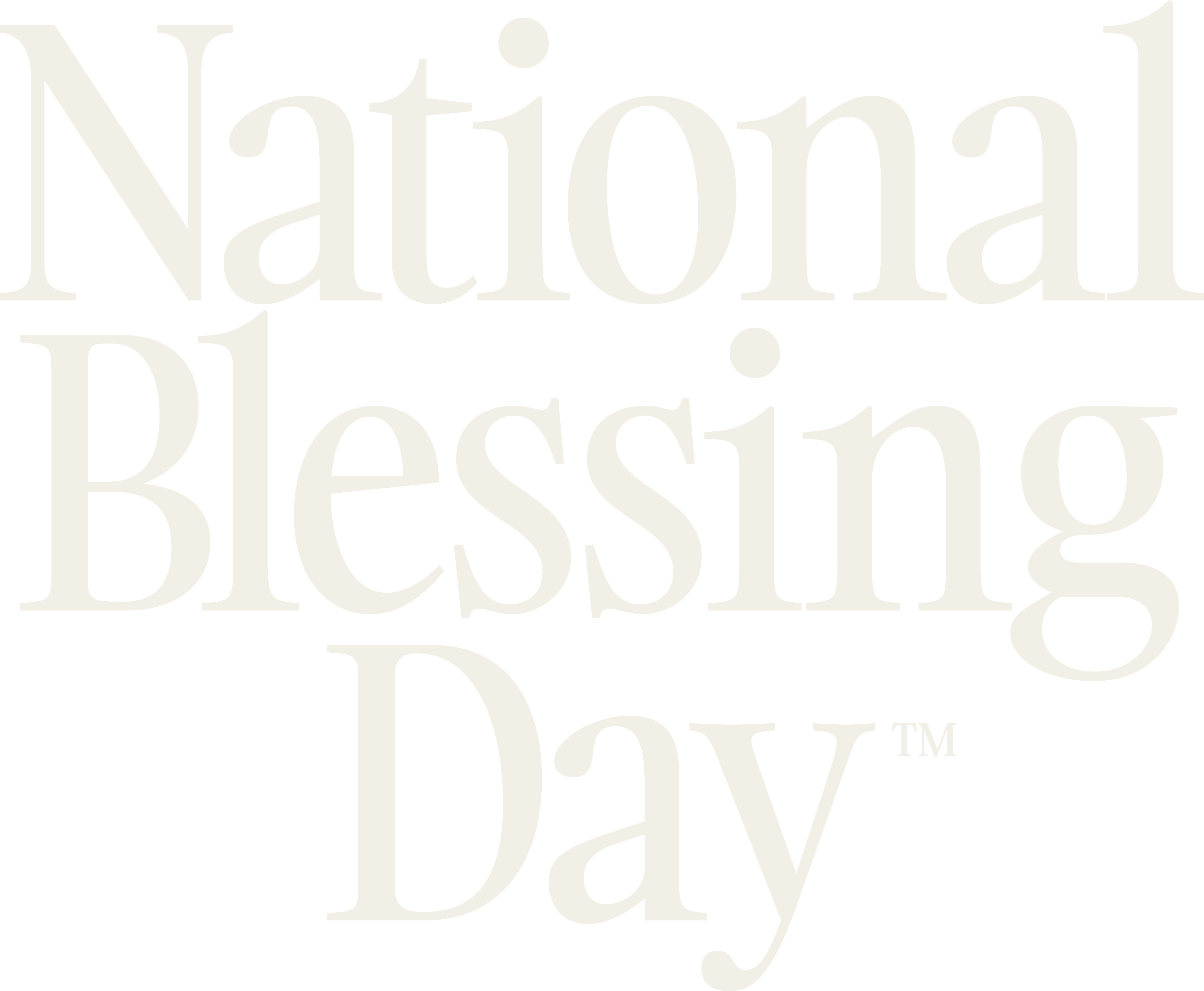 National Blessing Day Logo and link to homepage